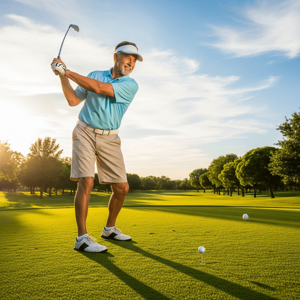 Patients enjoying active lifestyles after personalized knee replacement with Dr. Gregory Martin